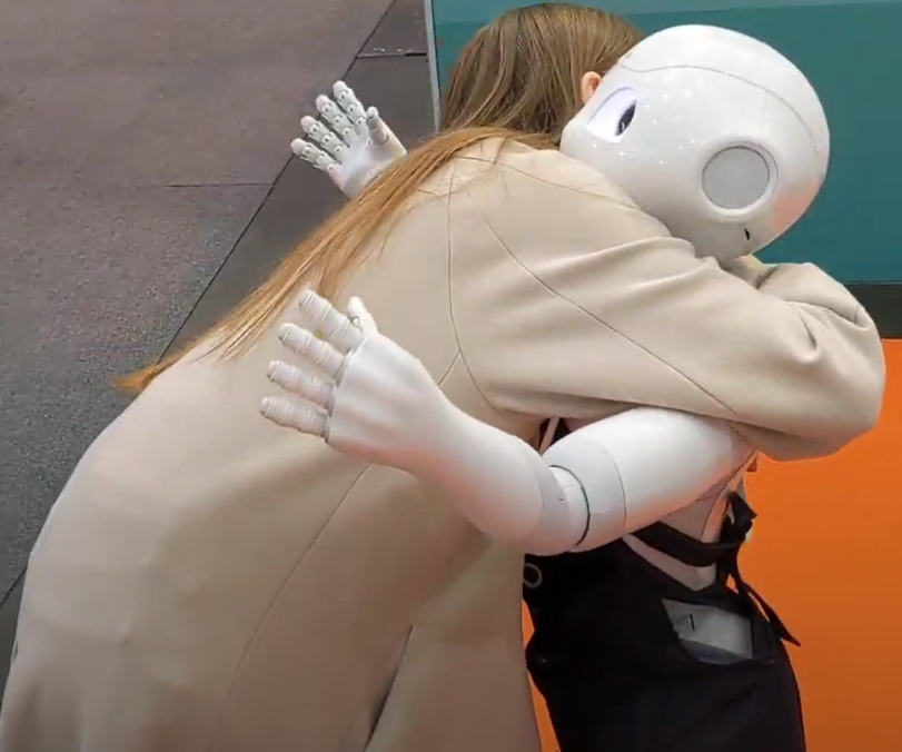 Pepper hug