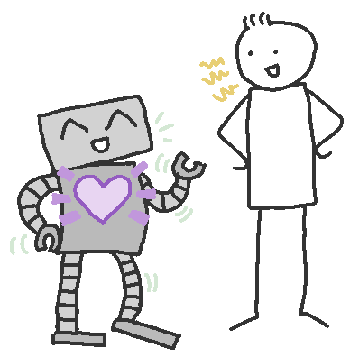 RoboHearts AI feature diagram